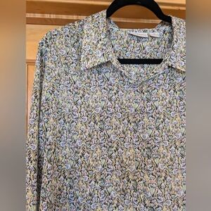 Liz Claiborne Multicolor Floral Women's Blouse